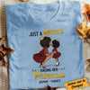 Personalized BWA Mom Queen T Shirt AG52 85O34 1