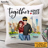 Personalized Couple Together Since Pillow DB173 30O53 1