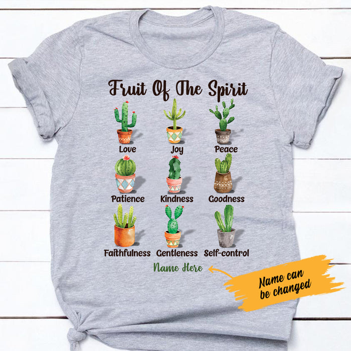 Personalized Fruit Of The Spirit Plant T Shirt SB41 65O47 1