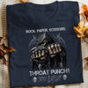 Throat Punch Skull T Shirt JL242 85O34 1