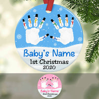 Personalized Baby First Christmas  Ornament SB281 95O53 thumb 1