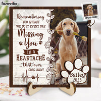 Personalized Memorial Gift 2 Layered Wooden Plaque 31691 thumb 1
