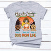 Personalized Beach Dog Mom T Shirt JL24 26O34 1