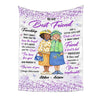 Personalized Gift For Friends Sister Under The Tree Blanket 31099 1