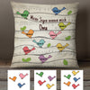 Personalized My Blessings Call Me Mom Grandma German Mama Oma Pillow AP1210 95O34 (Insert Included) 1