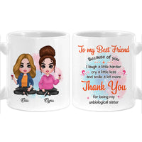 Personalized Gift For Friends Sister Thank You Mug 30902 thumb 1