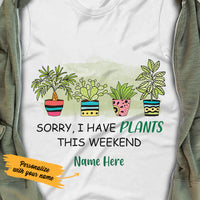 Personalized This Weekend Plant T Shirt SB32 29O36 thumb 1
