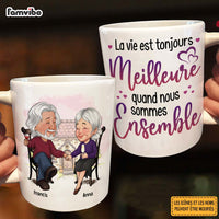 Personalized French Couple Gift Nous Sommes Ensemble Mug 30864 thumb 1