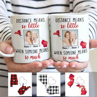 Personalized Someone Means So Much Long Distance Mug AP12 73O53 thumb 1