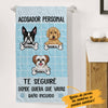 Personalized Acosador Personal Perro Spanish Personal Stalker Dog Towel AP136 67O36 1