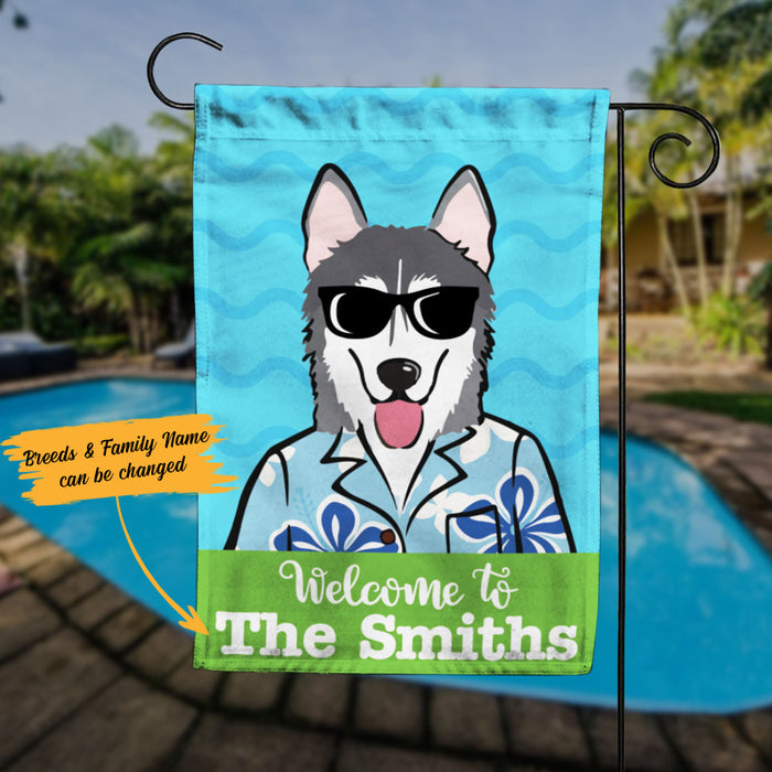 Personalized Dog Gardening Garden Flag JL71 73O58 1