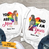 Personalized You Are Mine LGBT Lesbian Couple T Shirt SB161 29O53 1