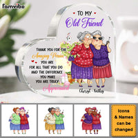 Personalized Gift For Friends The Amazing Person You Are Acrylic Plaque 31278 thumb 1