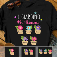 Personalized Grandma Mom Nonna Italian T Shirt AP172 73O34 thumb 1