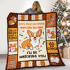 Corgi Dog Blanket NB271 73O53 1