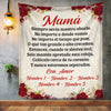 Personalized Spanish Abuela Grandma Blanket AP136 65O34 1
