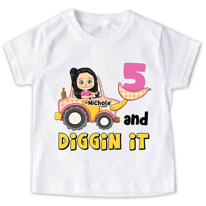 Personalized Gift For Granddaughter Construction Crew Kid T Shirt - Kid Hoodie - Kid Sweatshirt 31831 1