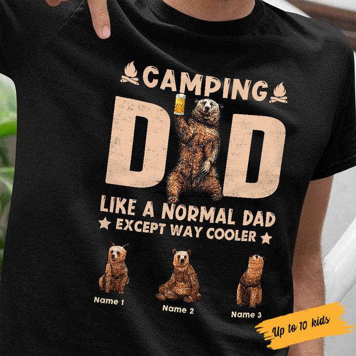 Personalized Dad Grandpa Camping T Shirt MY263 30O58 1
