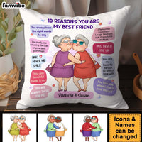 Personalized Gift Reasons You Are My Friend Pillow 31105 thumb 1