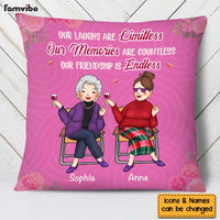 Personalized Gift For Old Friends Our Friendship Is Endless Pillow 30277 thumb 1