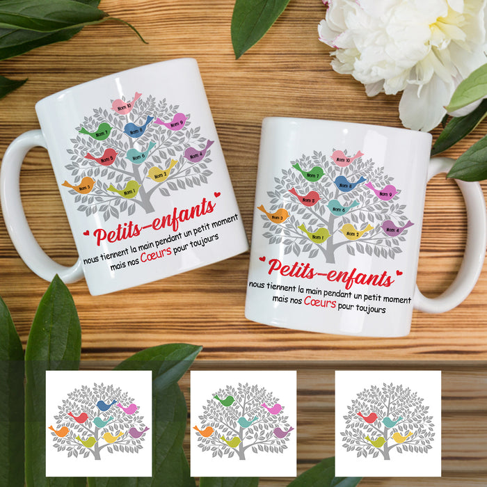 Personalized French Maman Grand-mère Tree Mom Grandma Mug AP156 65O36 1