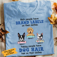 Personalized Dog Hair T Shirt JR292 73O58 thumb 1