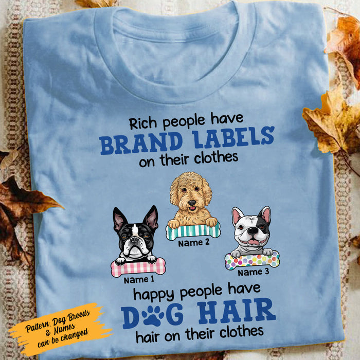 Personalized Dog Hair T Shirt JR292 73O58 1