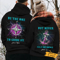 Personalized Anchor Compass Love Couple Hoodie SB194 81O60 thumb 1