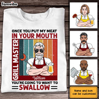 Personalized Dad Grandpa BBQ T Shirt MY191 31O28 thumb 1