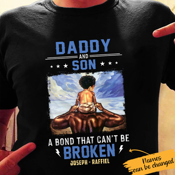 Personalized A Bond Can't Be Broken BWA Dad T Shirt AG113 29O65 1
