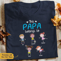 Personalized Dad  T Shirt MY253 73O58 thumb 1