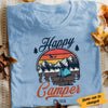 Personalized Camping Happy Camper  T Shirt JN171 87O34 1