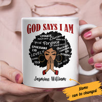 Personalized God Says BWA Mug JL311 85O57 thumb 1