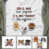 Personalized Italian Memoriale Cane Memorial Dog  T Shirt AP172 65O60 1