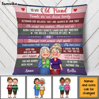 Personalized Gift For Old Friends The Roller-Coaster of Life Pillow 30480 thumb 1