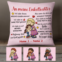 Personalized German Grandma Mom Oma Mama Pillow AP73 29O47 (Insert Included) thumb 1