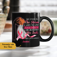 Personalized Breast Cancer Sailing BWA Mug AG82 28O58 thumb 1