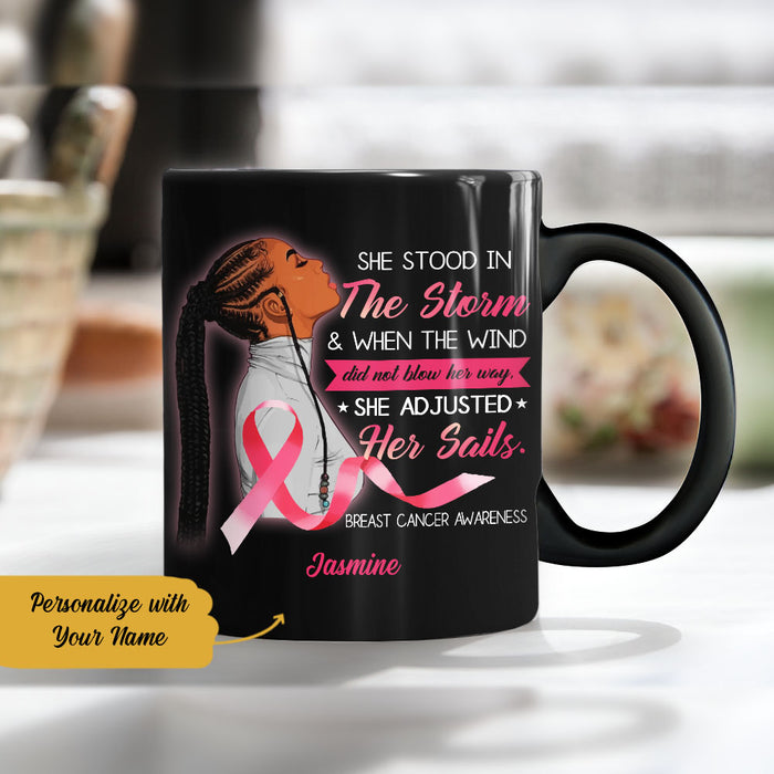 Personalized Breast Cancer Sailing BWA Mug AG82 28O58 1