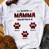 Personalized This Dog Mom Belongs To Mamma Cane Italian T Shirt AP142 30O58 1