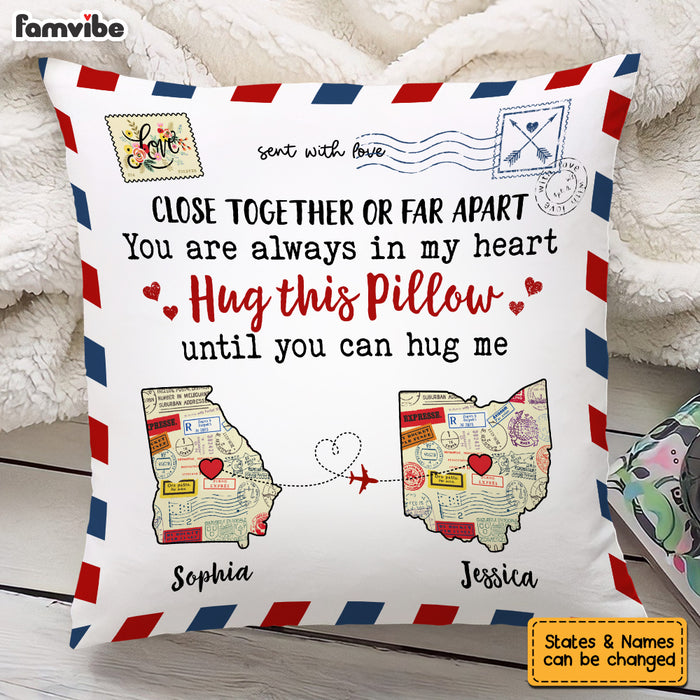 Personalized Mommy Long Distance Pillow AG113 32O53 1