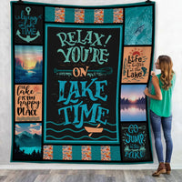 Lake Time Fleece Blanket JN261 67O36 thumb 1
