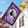 Personalized Witch Parking Only Halloween Flag JL204 73O57 1