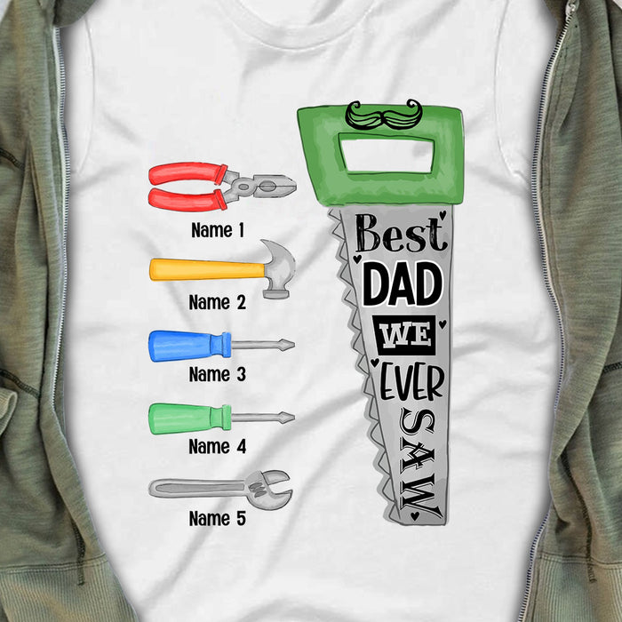 Personalized Dad Grandpa T Shirt MY151 26O53 1