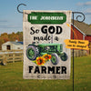 Personalized Farm God Blessing Flag JL234 28O58 1