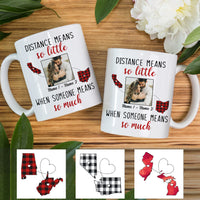 Personalized Someone Means So Much Long Distance Mug AP12 73O53 thumb 1