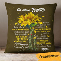 Personalized Mom Grandma German Mama Oma Tree Pillow AP84 95O60 (Insert Included) thumb 1
