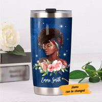 Personalized Strength Dignity Laughs BWA Steel Tumbler JL104 65O47 thumb 1