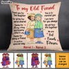 Personalized Old Friends Pillow JR58 24O32 1