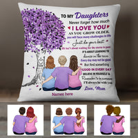 Personalized Daughter Tree Pillow FB261 73O47 thumb 1