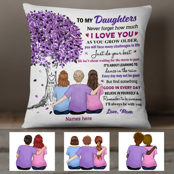 Personalized Daughter Tree Pillow FB261 73O47 1